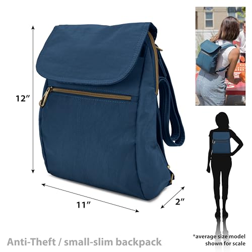 Image of Travelon Anti-Theft Signature Slim Backpack