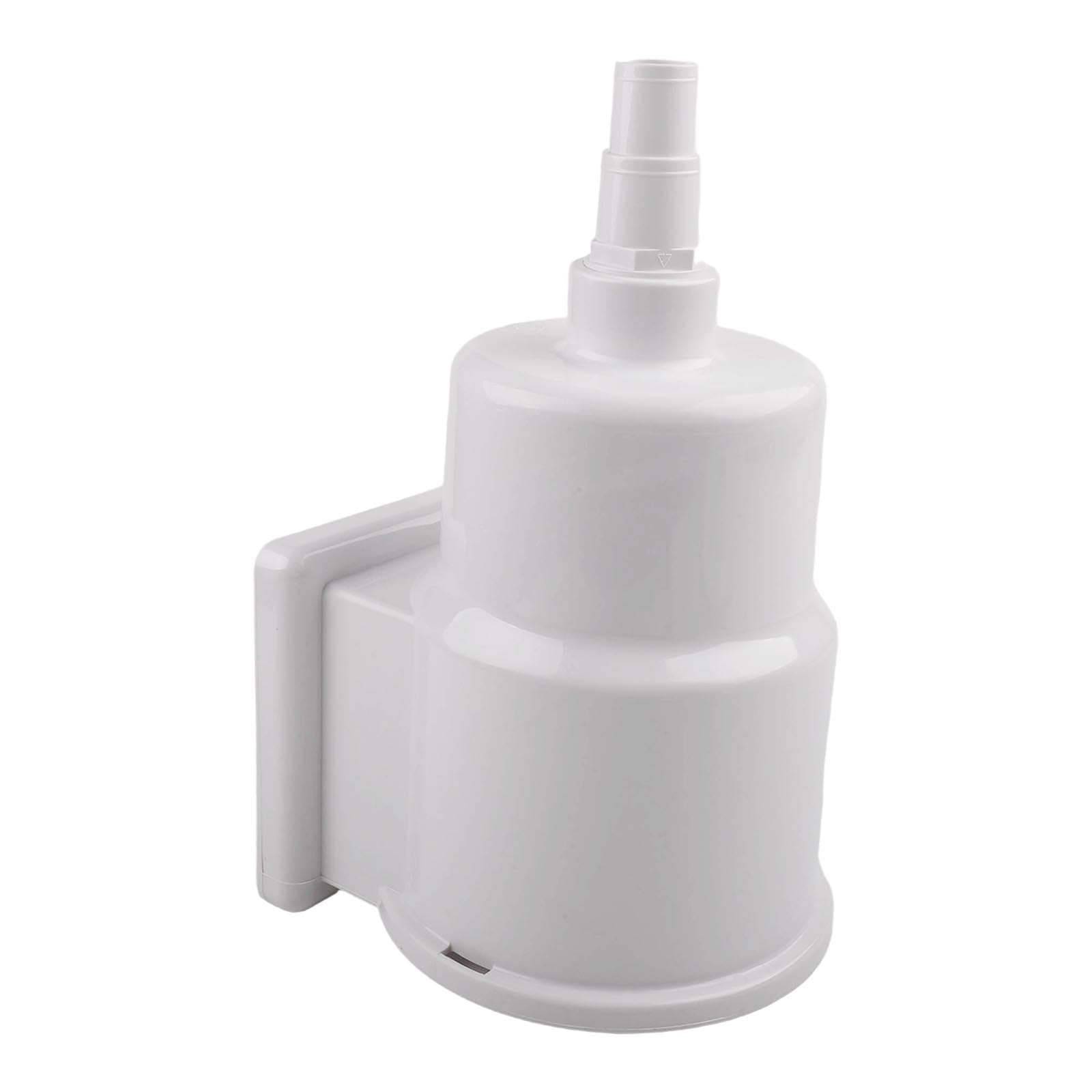 EasyByMall Kit de skimmer de piscina sobre el suelo, repuesto de pared pasante de 6 pulgadas para SP1091LX, placa frontal de plástico ABS resistente a los rayos UV con placa de vacío y adaptador de
