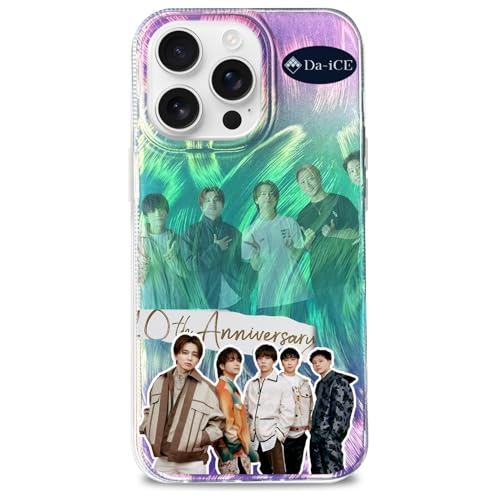 Da-iCE �t�F�U�[�e�N�X�`���[���[�U�[�O���f�[�V�����X�}�[�g�t�H���P�[�X iPhone 17 16 15 �Ή� TPU �ی�J�o�[ ���� ������� �������O�b�Y�t�@������ �R���N�V���� ����