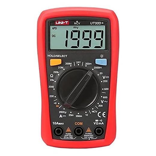 Easy Electronics UNI-T UT-33 Digital Multimeter
