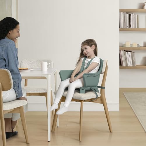 Image of Delta Children - babyGap Otto 3-in-1 High Chair - High Chair Converts to Toddler Dinning Chair and Booster Seat - Dishwasher Safe Meal Tray - FSC-Certified Wood, Sage Green