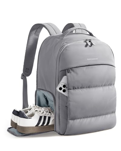Mochila para aviones con compartimento de zapatos para viajar sin facturar