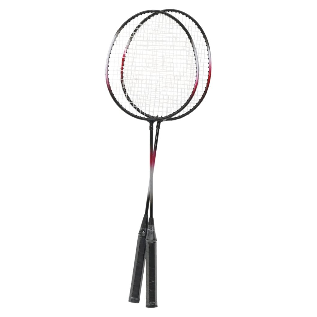 Set di 2 racchette da badminton, pallone da volo, rete 292 x 30 x 152 cm, racchetta leggera per esterni, giardino, parco, attrezzatura sportiva portatile per tempo libero, famiglia