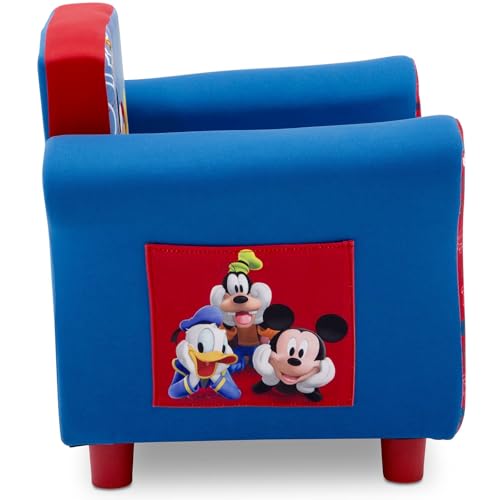Delta Children Upholstered Chair, Disney Mickey Mouse