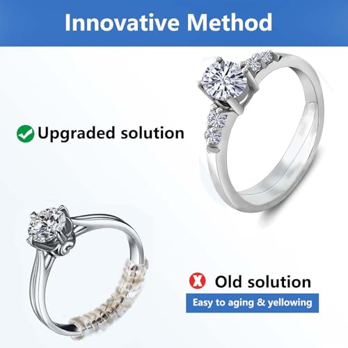 ring sizers for loose rings ring adjuster ring guards for women loose rings invisible glue ring spacer fit any rings