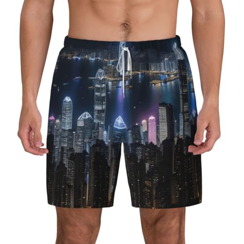 Vêtements de plage homme imprimé Hong Kong pour vos vacances au soleil