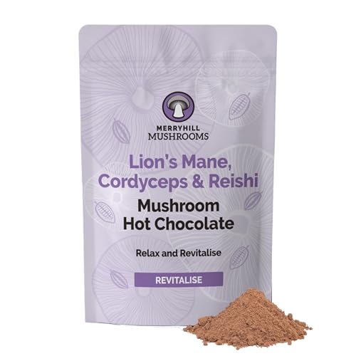 Merryhill Mushroom Hot Chocolate Powder, 180g