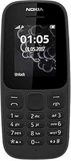Nokia 105 Single SIM Mobile Phone (2017 Edition) - Black