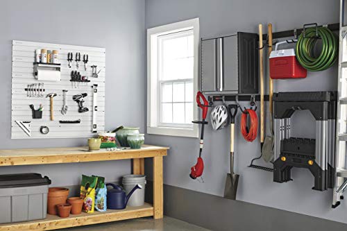 Image of Rubbermaid Fasttrack Compact Hook for Garage Organization, Soft Grip, Ideal for Cords /Ropes /Small Hoses /Camping Chairs (Pack of 6)