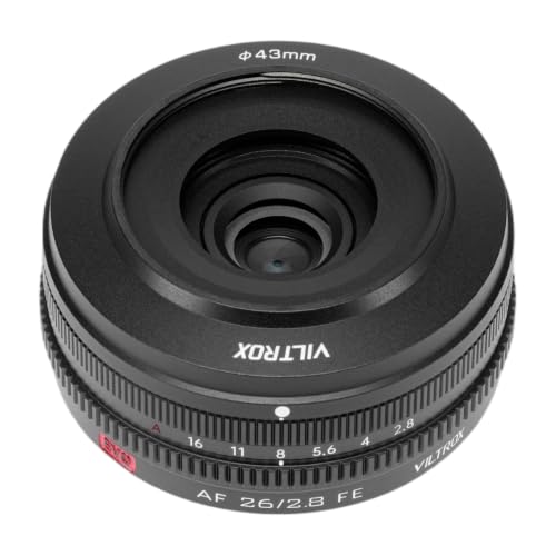 Image of VILTROX AF 26mm F2.8 EVO FE Full-Frame Large Aperture Autofocus Pancake Prime Cameras Lens for Sony E-Mount A7IV ZV-E1 A7CII A7RV FX3 A7SIII A7CR A7III A7C A1 A7RIV A9 A9II A7RIII ZV-E10