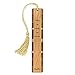 Engraved Wooden Bookmark - Buddha Quote - What We Think We Become - with Tassel - Search B0711JT9KM to see personalized version