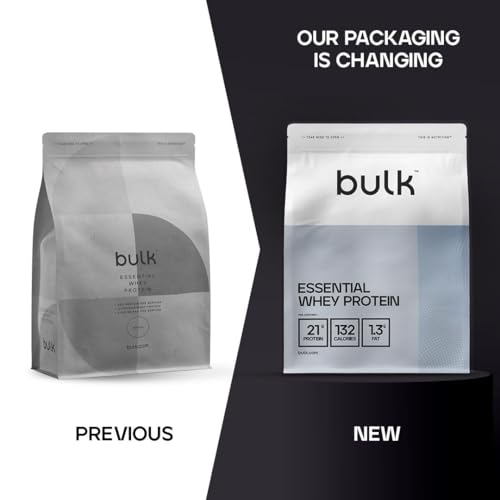 Bulk Protéines De Lactosérum Essentielles, Protéine Whey en Poudre, Vanille, 2,5kg – Image 3
