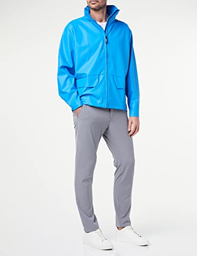Image of Helly Hansen Workwear Voss Waterproof Mens Rain Jacket Featuring Full Stretch Fabric and Adjustable Hood