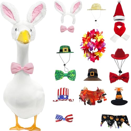8 Set Holiday Porch Goose Outfits All Seasons Holiday...