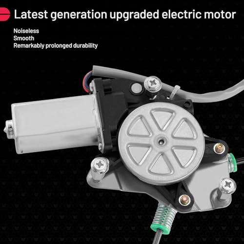 Image of BDFHYK 748-132 Power Window Regulator with Motor Front Right for 2003 2004 2005 2006 2007 2008 2009 2010 2011 Honda Element 03 04 05 06 07 08 09 10 11