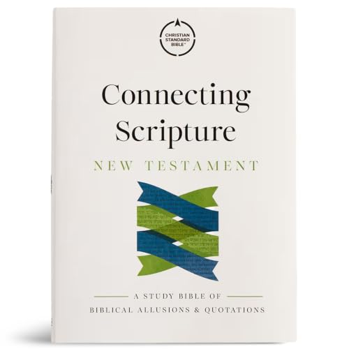 Image of CSB Connecting Scripture New Testament, Hardcover, Black Letter, Single-Column, Expanded Cross-Reference System, Color-Coded Text, Book Introductions, Study Notes, Articles, Charts, Easy-to-Read Type