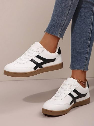 Image of layasa Women's Sneaker Stylish Women Shoes White