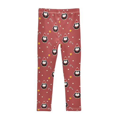 ZZKKO Girls Leggings Penguins and Candy Toddler Girls Clothes Leggings for Girls Toddler Girls Leggings 3-4T2