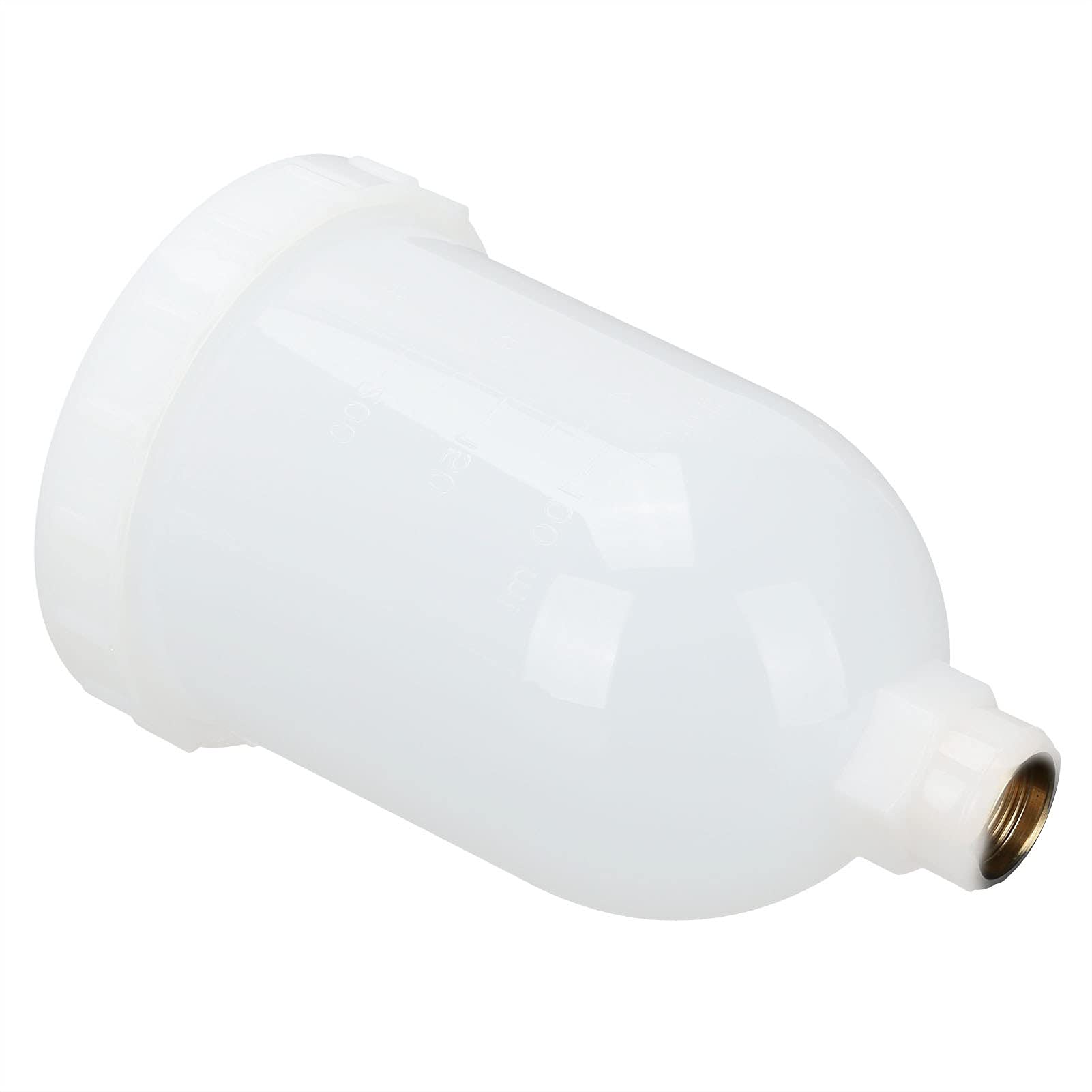 Werily Defult Spray Paint Cup, Pot Container 300Ml Upper Plastic Spray Guns Container For Paint Spray Guns For Replacement