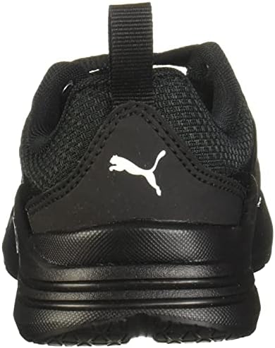 PUMA unisex child Wired Run Sneaker, Black/White, 13 Little Kid US | Image 2