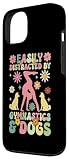 iPhone 13 Distracted By Gymnastics & Dogs Groovy Gymnast Acrobat Case