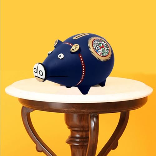 Image of Cobalt Cody Piggy Bank| Coin Bank Birthday for Boys and Girls