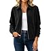 Wildlederjacke Damen Kurz Oversized Bomberjacke Pilotjacke Übergangsjacke