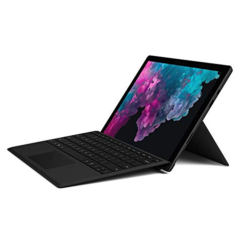 Microsoft Surface Pro 6 Tablet, Processore Core i5, 8 GB di RAM, SSD da 256 GB, Nero + Microsoft Surface Pro Signature Type Cover Tastiera, Retroilluminazione a LED, Nero