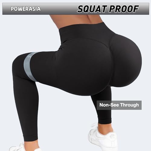 Impact Hidden Scrunch Butt Leggings for Women Mid Low Waist Gym Workout Legging Tummy Control Booty Lifting Yoga Pants4