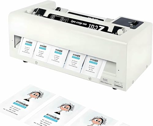 iumLeap Electric Business Card Cutting Machine for...