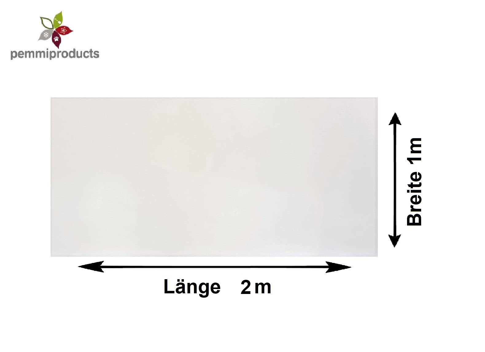 Schneeflocken Matte 1 x 2 m, 100g m², ca.1 cm dick, 5er Pack, 10 m², (EUR 3,99/m²), aus Baumwolle, kompostierbar, Schneematte, Schneedecke mit Schneeflockenoptik