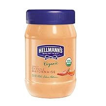 عبوة من 2 برطمانات سعة 15 أونصة من المايونيز الحار العضوي من Hellmans Chipotle