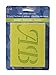 FolkArt Die Cut Paper Stencil, 2-Inch Letter Size, 30618 Value Pack
