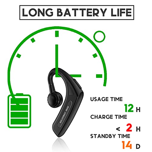 Essonio Bone Conduction Headphones Open Ear Headphones Bluetooth Wireless Headsets Bluetooth Earpiece With Mic For Cell Phone Noise Canceling Headphones Hands-Free Headset For Cell Phones #TOP5