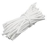 Aexit 20M Length Electrical equipment 6mm Inner Dia Polyolefin Insulated Heat Shrink Tube Wire Wrap White