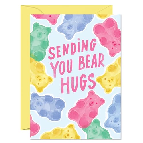 Sweetzer & Orange Elegant Get Well Card – 5”x7 Card with Interior Greeting – Wellness Greeting Card with Thick Cardstock Envelope & Gold Foil Sticker – Sentimental Greeting Card for When Down