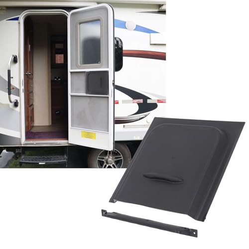 12 Inch RV Screen Door Slider Panel with Slide Stop Purple Rays Resisting Plastic Door Protector for Trailer Camping Car by NOENNULL - Image 5