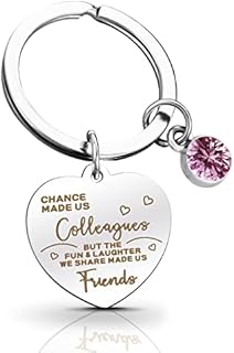 Sibba Keyring Keychain Pendant Souvenir Thank You for Women Men Leaving Gifts for Colleagues Teacher Auntie Volunteers Employees