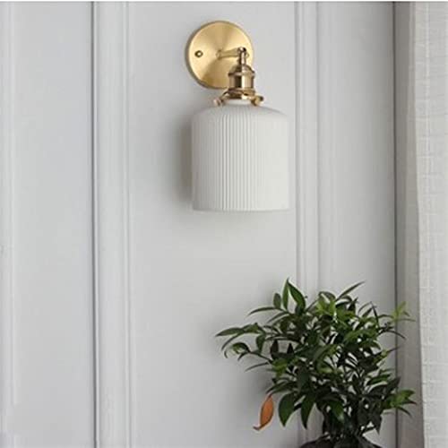 Applique LED salle de bains miroir céramique éclairage sans ombre