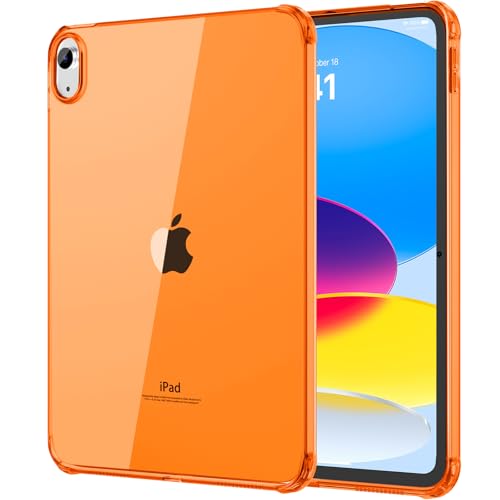 Image of MoKo Clear Case for iPad (A16) 11th Generation 2025, Cosmic Orange
