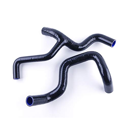 OHOB-COOL Silicone Coolant Radiator Hose For 2000-2004 01 02 03 Ford Focus ST170 2.0L Purple (black)