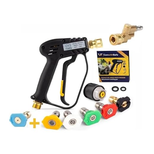 4000 PSI High Pressure Cleaning Gun