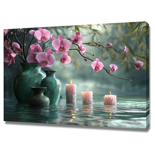Toile bouddhisme zen tableau décoratif salon chambre 40x60cm