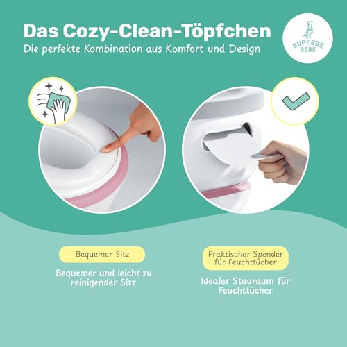 Baby Töpfchen - Toilettensitz Kinder - Kinder Töpfchen Mit Musik & Spülgeräusch Für Töpfchentraining - Baby & Kindertoilette - Leicht Zu Entleeren Mit Herausnehmbarem Topf - Potty Training Toilet