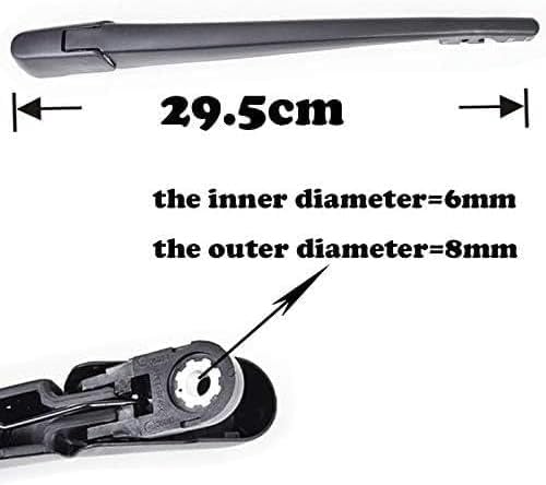 Car Rear Wiper Arm for Elysion 2010-2014 Back Windscreen Wiper Blades Assembly Replacement Set Kit