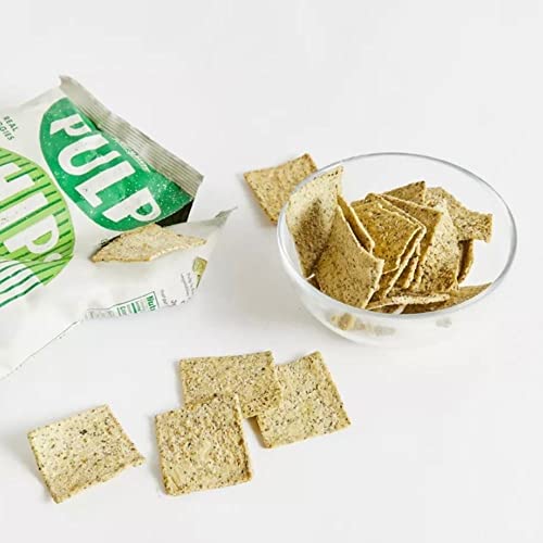 Pulp Pantry Grain Free Veggie Tortilla Chips – 2 Pack – Jalapeño Lime Flavor – Corn Free, Potato Free, Grain Free, Gluten Free, Non Gmo, High Fiber, Low Net Carbs, Vegan, Paleo Snack Food #TOP1