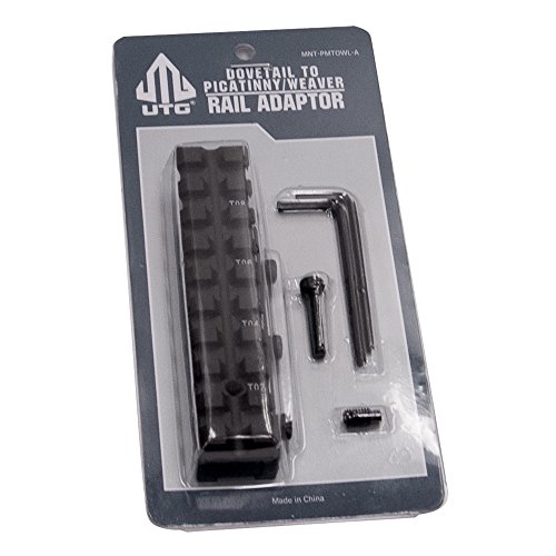 Utg Mnt-Pmtowl-A New Gen Dovetail To Picatinny/Weaver Adaptor Mount, One Size Black #TOP7