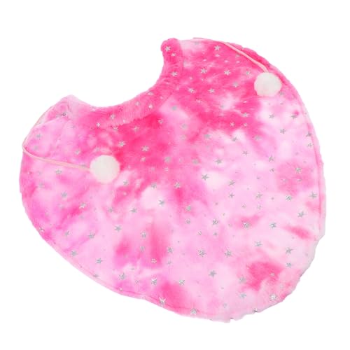 Disfraz para perro capa navideña tamaño S rosa
