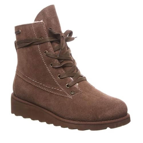 BEARPAW Women's Harmony Multiple Colors | Women's Ankle Boot | Women's Lace-up Boot | Comfortable Winter Boot