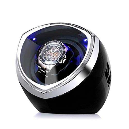 DAXINYANG Automatischer mechanischer Uhrenbeweger Box, personalisierbare modische Uhrenanzeige Box, Aufbewahrungsbox Cover